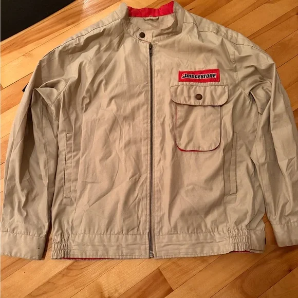 Bridgestone Work Beige Jacket Racing - Picture 6 of 8